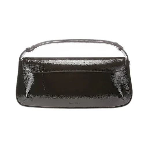 Sleek Foldover Top Tote Bag