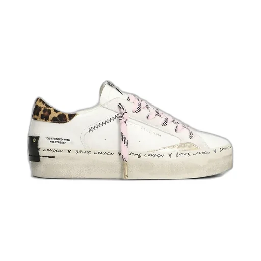 Distressed Low-Top Sneakers