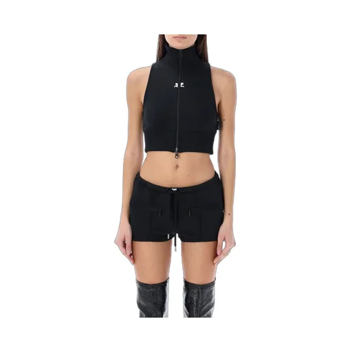 Interlock Tracksuit Cropped Vest