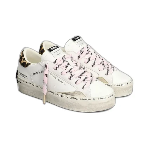Distressed Low-Top Sneakers