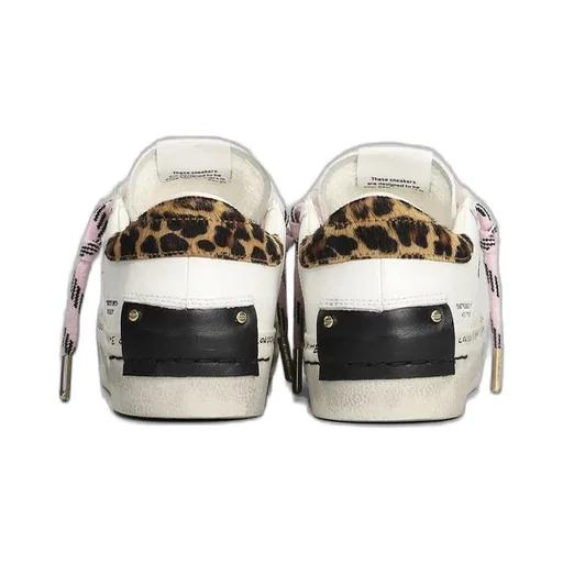 Distressed Low-Top Sneakers