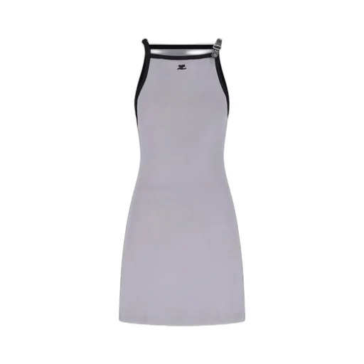 Buckle Contrast Dress