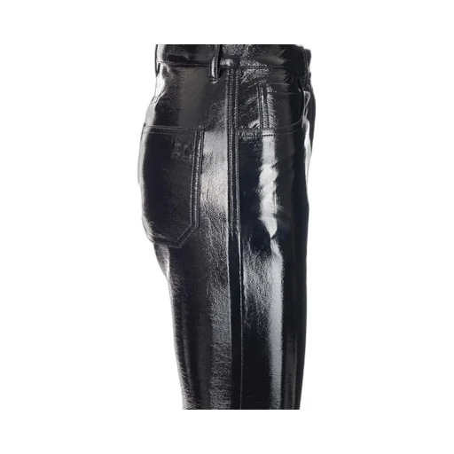 Straight-Leg Slim-Cut Pants