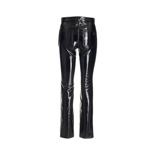 Straight-Leg Slim-Cut Pants