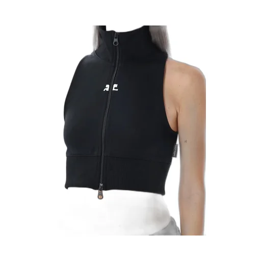 Interlock Tracksuit Cropped Vest