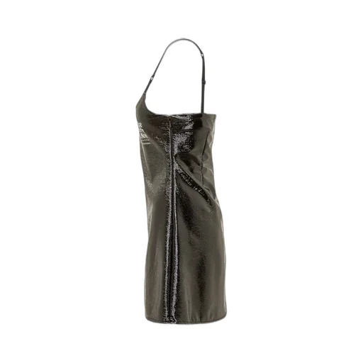 Resistance Vinyl Mini Slip Dress