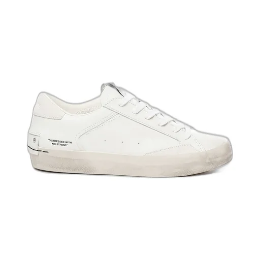 Distressed Lace-Up Sneakers