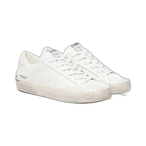 Distressed Lace-Up Sneakers