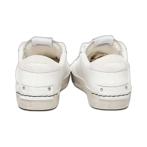 Distressed Lace-Up Sneakers