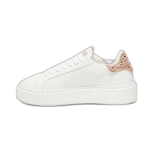 Embellished Lace-Up Sneakers