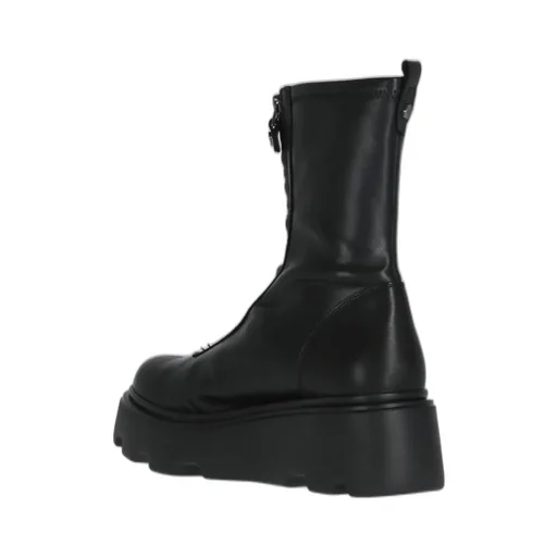 Front Zip Ankle Boots