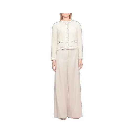 Sequined Button-Up Knitwear