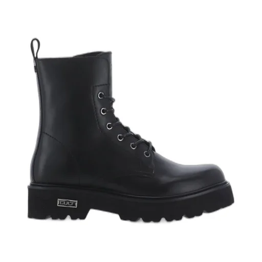 Logo Detailed Lace-Up Boots