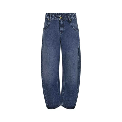 Cropped Wide-Leg Jeans