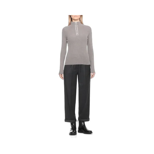 Ribbed Zip Knitwear
