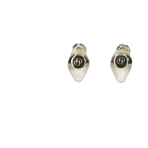 Small Monogram Hoop Earrings