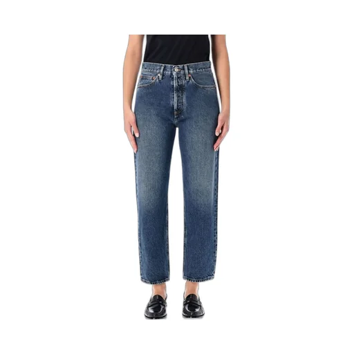 Bella Cropped Straight-Leg Jeans