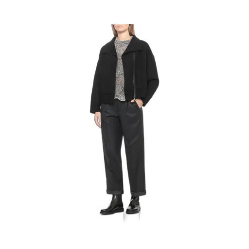 Perforated Lurex Knitwear