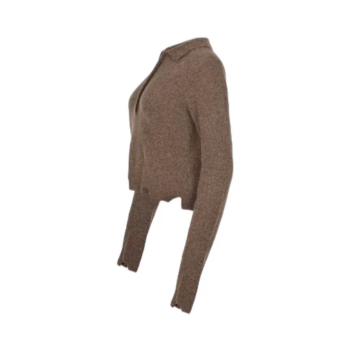 Asymmetric Polo Knitwear