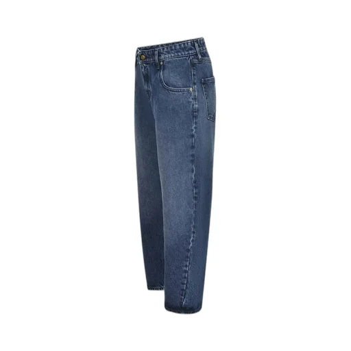 Cropped Wide-Leg Jeans