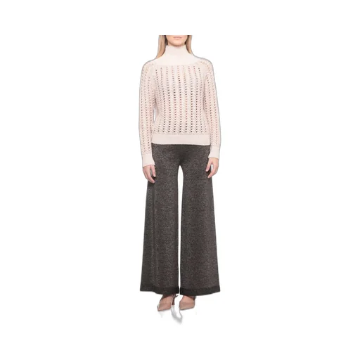 Sequined Perforated Knitwear