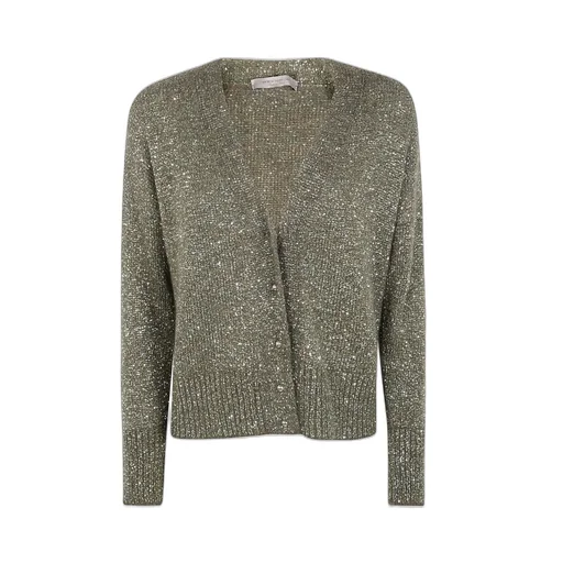 Sequined Short Cardigan