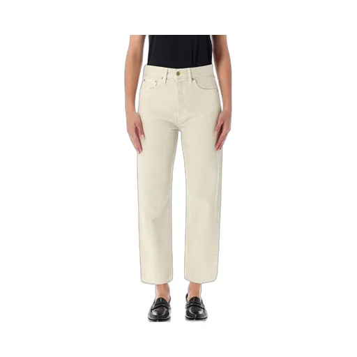 Bella Cropped Straight-Leg Jeans