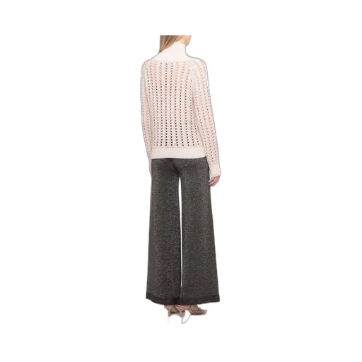 Sequined Perforated Knitwear