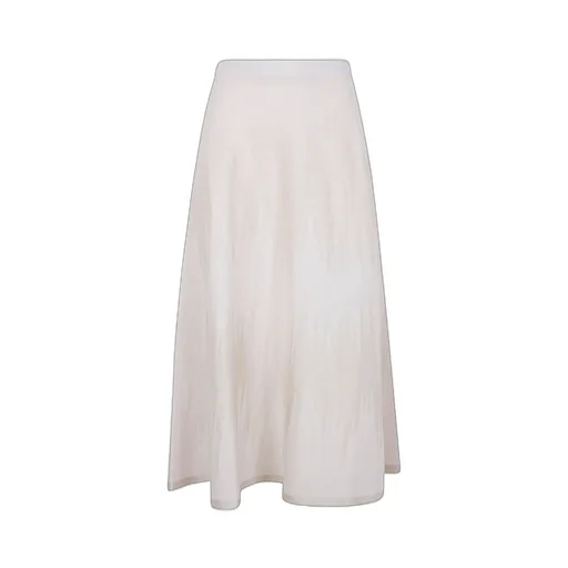Chevron Flared Skirt
