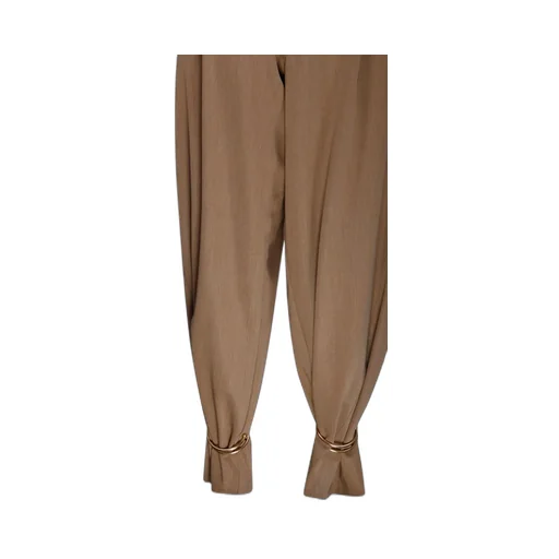 Phebe Cuff-Adorned Wide-Leg Pants