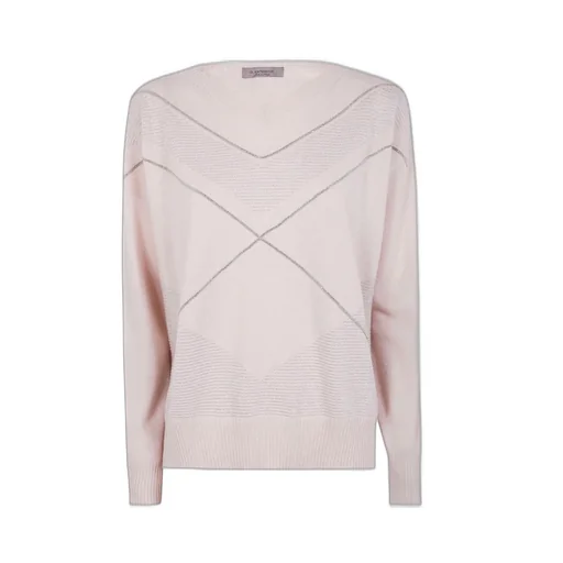 Intarsia V-Neck Sweater