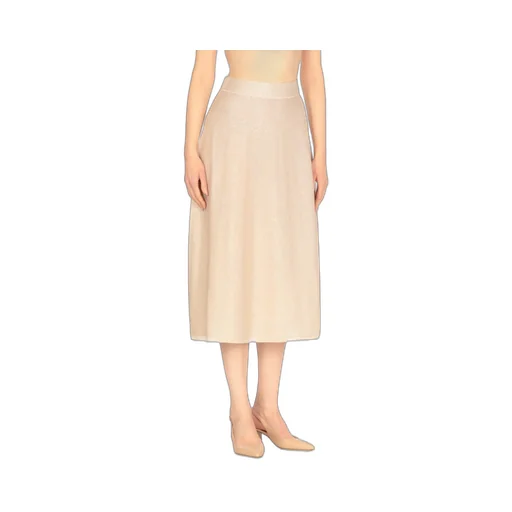 Flared Midi Skirt