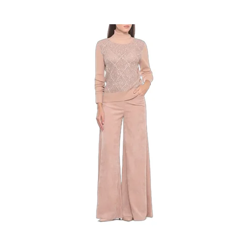 Paillttes High Neck Knitwear