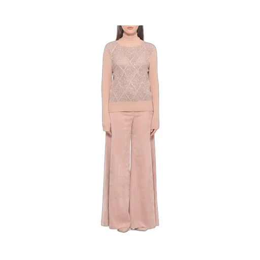 Paillttes High Neck Knitwear