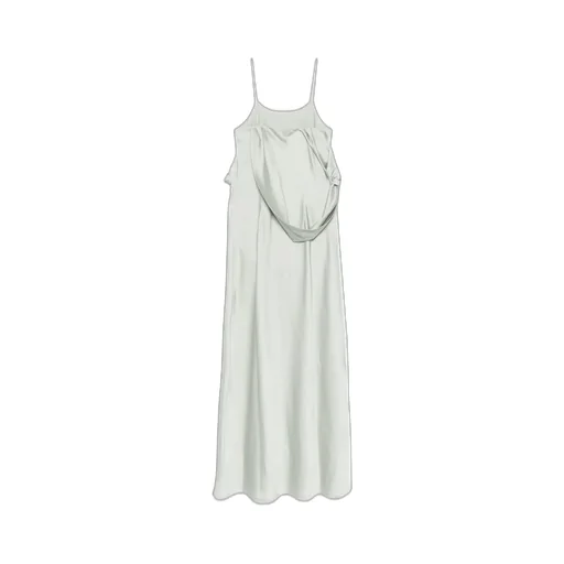 Draped Slip Dress