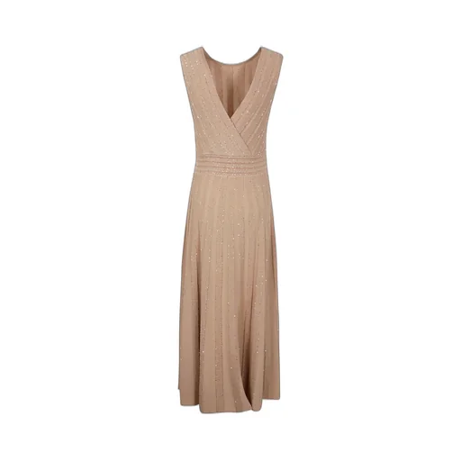 Sequin Detail Midi Dress