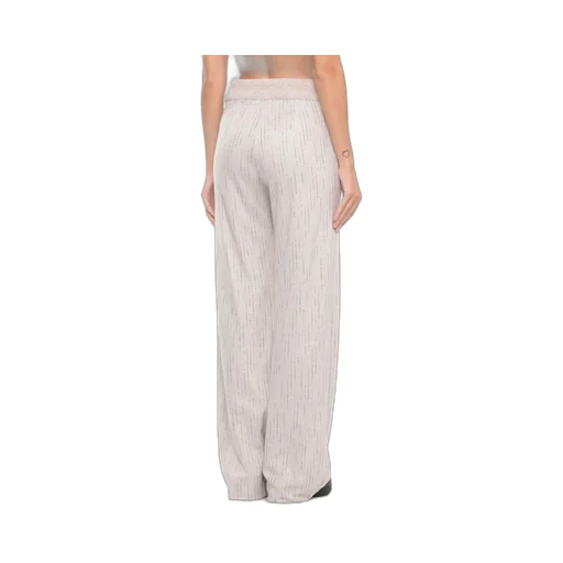 Striped Wool Blend Pants