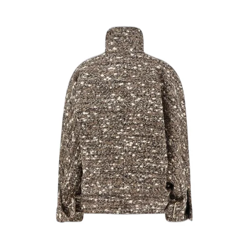 Celine Boucle Aviator Bomber Coat