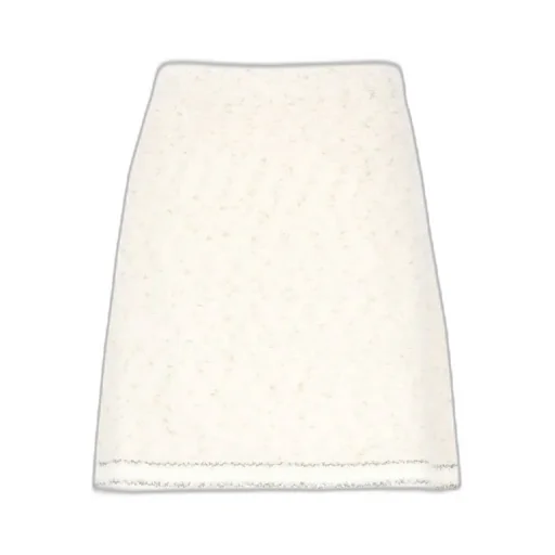 Sequined Wool Skirt