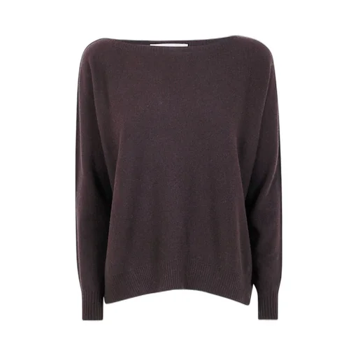 Oversized Boatneck Knitwear