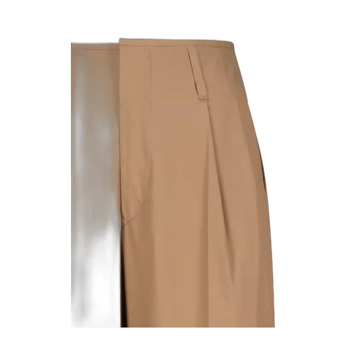 Cropped Pleated Pants