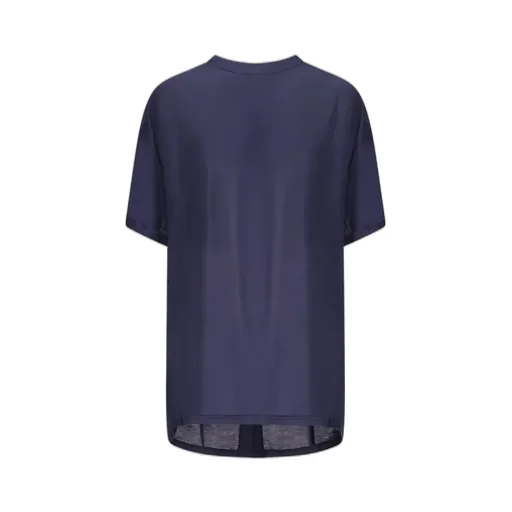 Linda Back Snapped Jersey T-Shirt