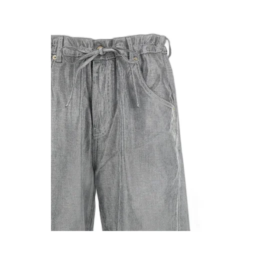 Iris Paper Bag Lurex Denim Jeans