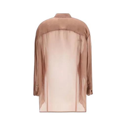 Keanu Silk Organza Shirt