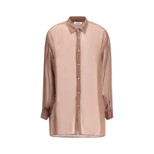 Keanu Silk Organza Shirt