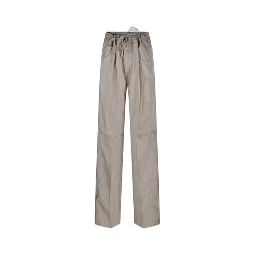 Iris Striped Paper Bag Pants