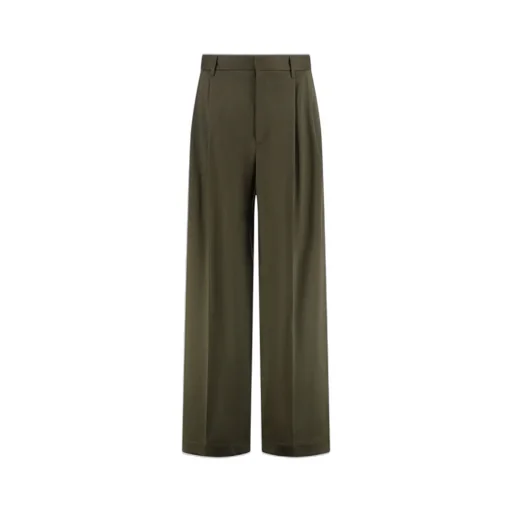 Chicago High-Waist Wide-Leg Trousers