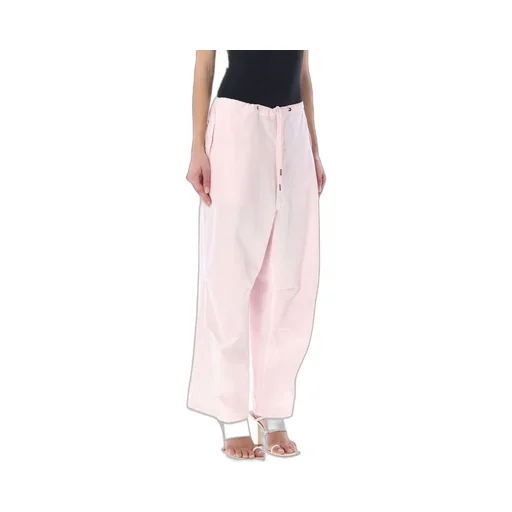 Drawstring Wide Leg Trousers