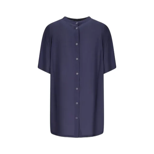 Linda Back Snapped Jersey T-Shirt