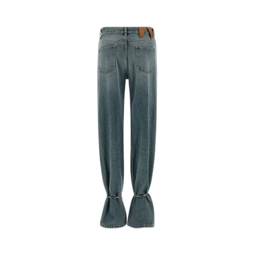 Marion Straight Leg Fitted Removable Cuffs Jeans